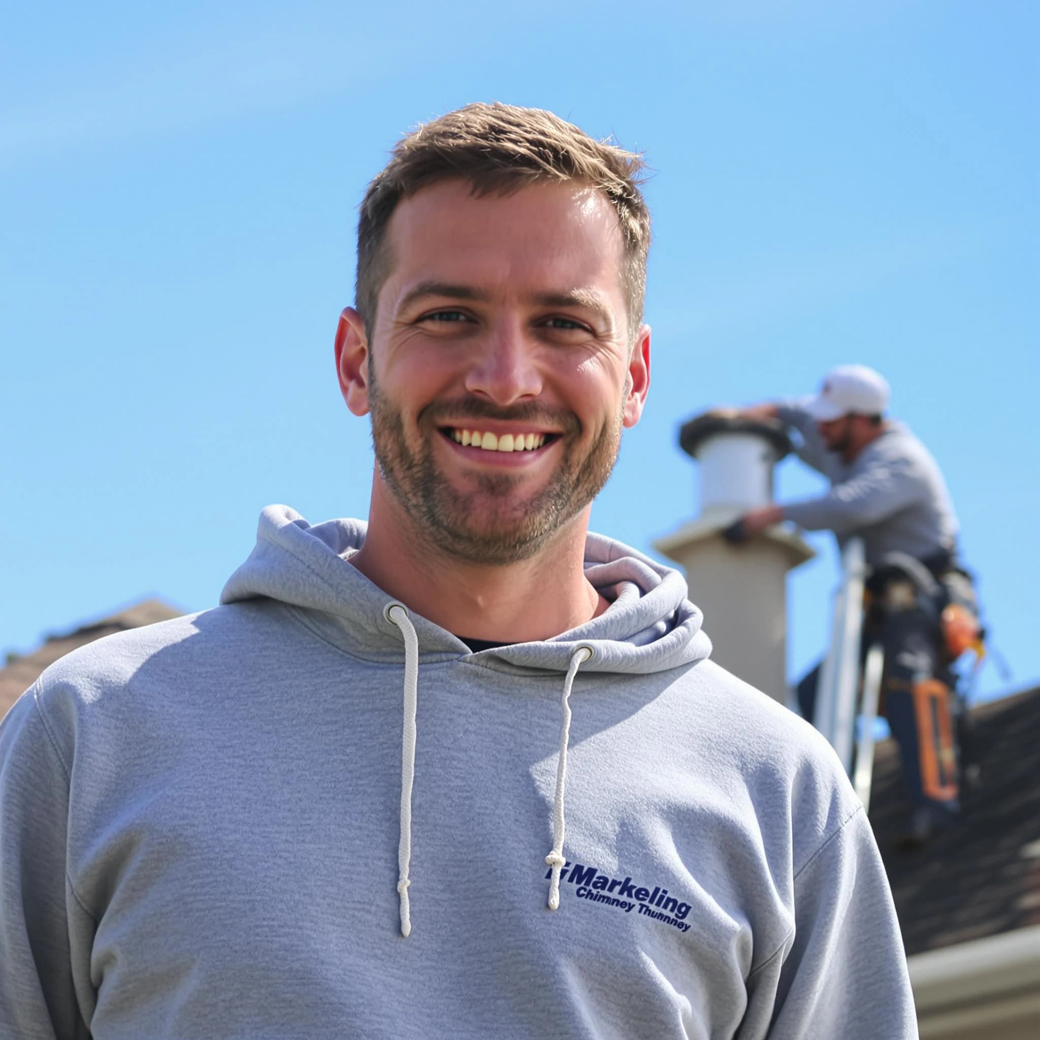 The Erie Chimney Sweep team.