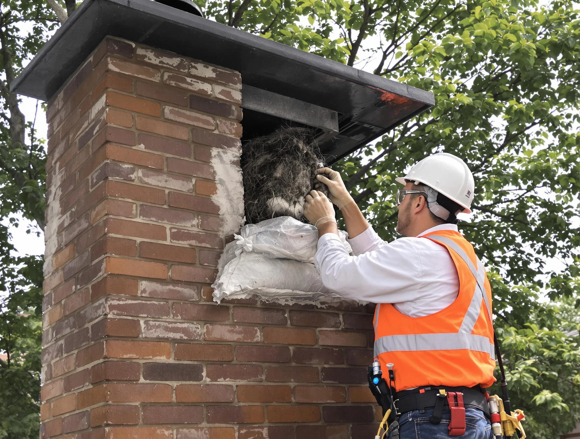 Humane removal of debris and animals by Erie Chimney Sweep in Erie, CO