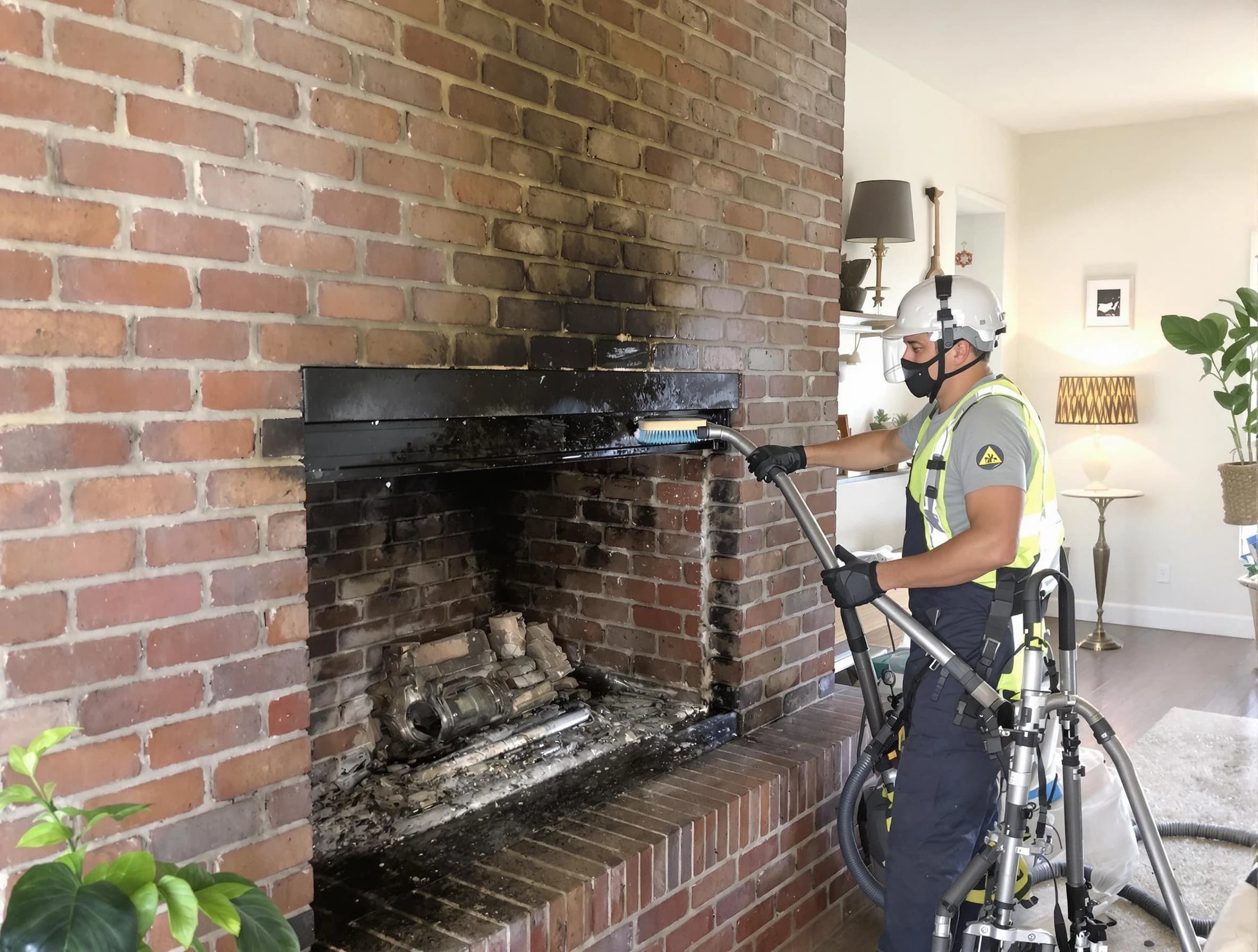 Erie Chimney Sweep providing fireplace cleaning services in Erie, CO