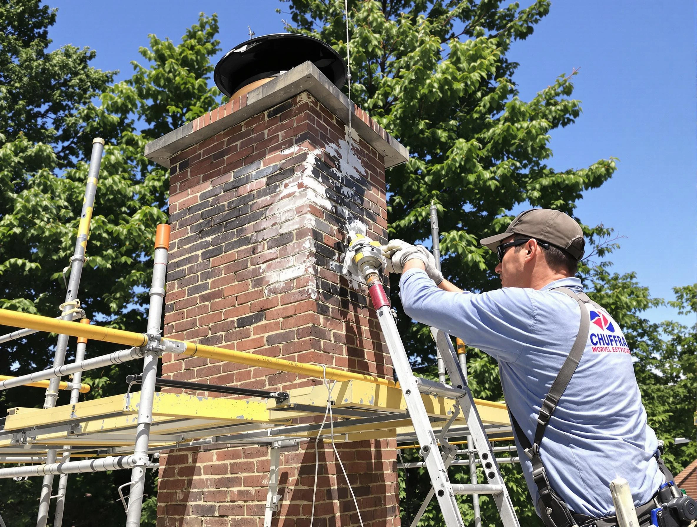 Structural chimney repair by Erie Chimney Sweep in Erie, CO